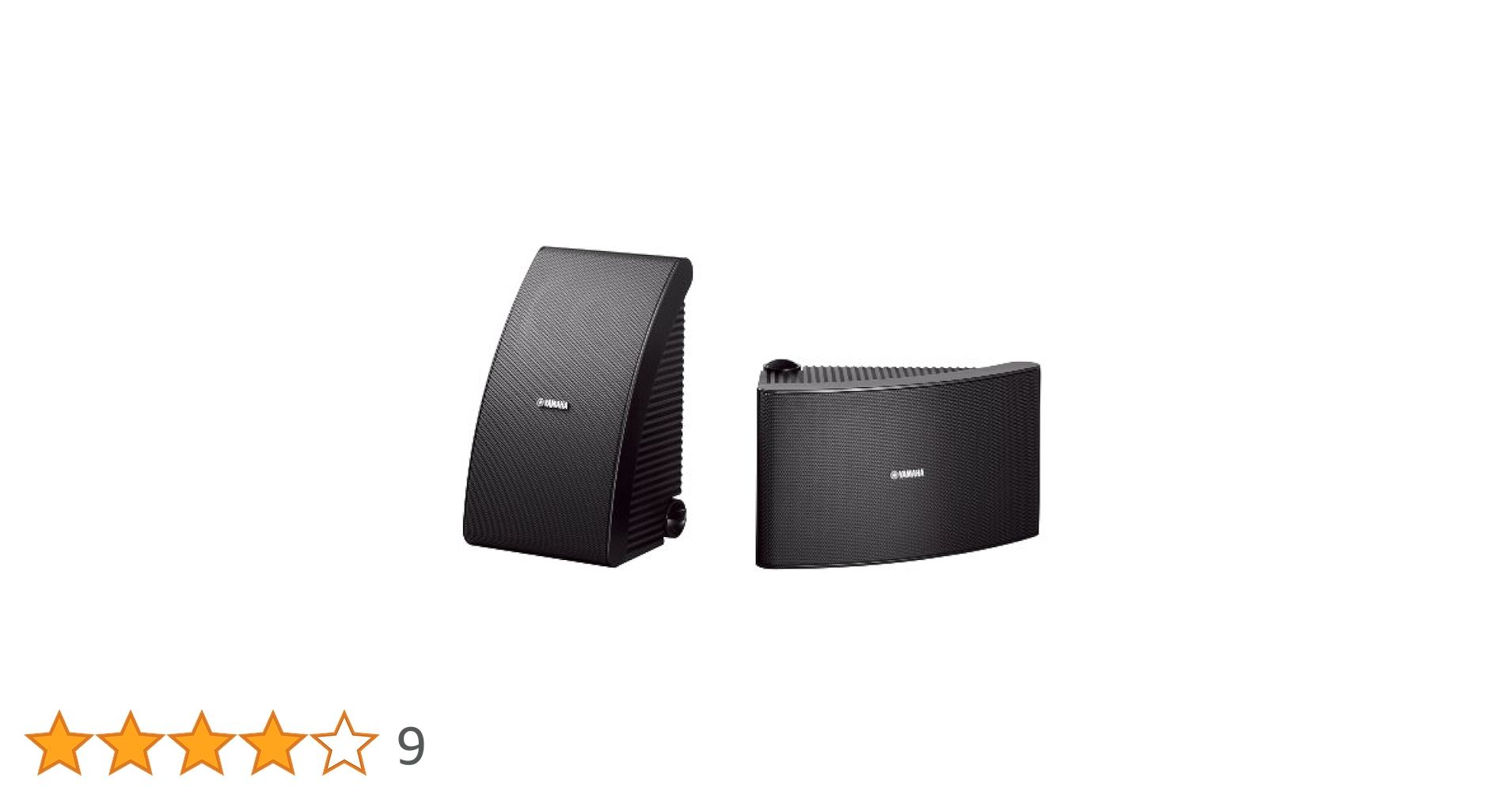 YAMAHA NS-AW992 設備向けスピーカー2本 Yamaha NS-AW992 All-Weather Speakers (Black, Pair) NS-AW992BL